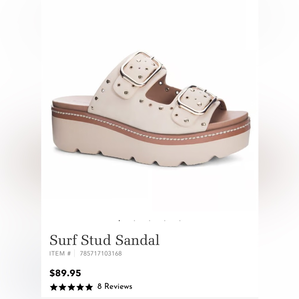 Chinese Laundry Surf Stud Sandal Size 8